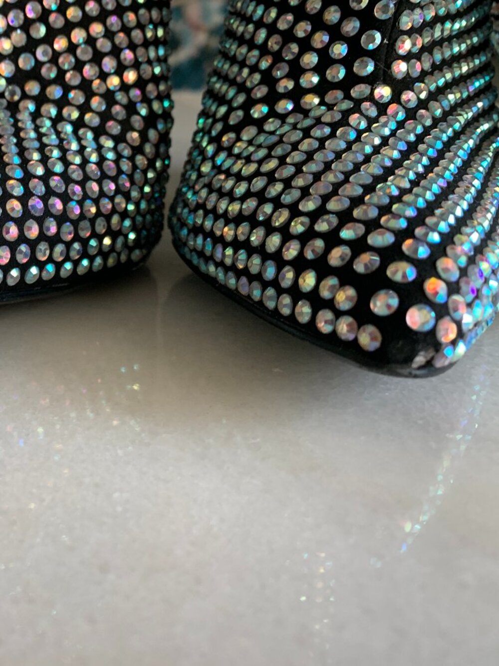 Steve Madden Rhinestone Slouch Boots - Picture 11 of 11